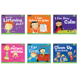 Newmark Learning MySELF Readers: I Am In Control Of Myself, Pre-K - Grade 3, Set Of 6