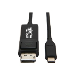 Tripp Lite USB C To DisplayPort Adapter Cable, 6'