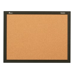 SKILCRAFT® Cork Bulletin Board, 36" x 48", Aluminum Frame With Black Finish (AbilityOne 7195 01 651 1285)