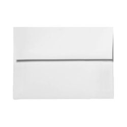 LUX Invitation Envelopes, A2, Peel & Press Closure, White, Pack Of 250