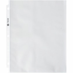 Business Source Nonglare Top-loading Sheet Protectors - 11"x9"x 3.3 mil Thickness - - 74449