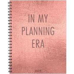 2025 Willow Creek Press Weekly/Monthly Softcover Planner, 8-1/2" x 11", Planning Era (Pink), January To December, 48696