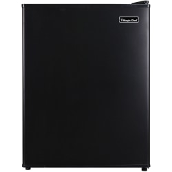 Magic Chef MCAR240B2 Refrigerator - 2.40 ft³ - Auto-defrost - Reversible - 2.40 ft³ Net Refrigerator Capacity - 300 kWh per Year - Black - Wire Shelf