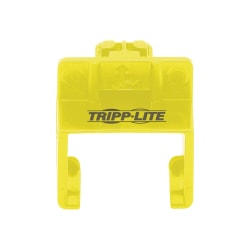 Tripp Lite Universal RJ45 Locking Inserts, Yellow, 10 Pack - Cable removal lock - yellow (pack of 10)