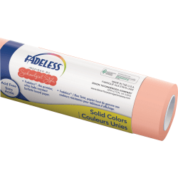 Fadeless Schoolgirl Style Bulletin Board Paper, 48" x 50', Coral Sugar