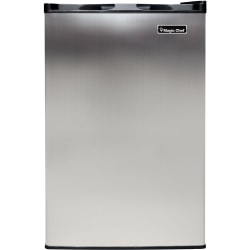 Magic Chef® Upright Freezer With Stainless-Steel Door, 3.0 Cu Ft, Stainless Steel