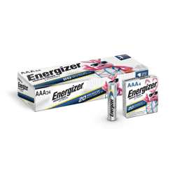 Energizer Industrial Lithium AAA Batteries, Pack Of 24 Batteries, L92
