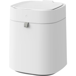 Townew T02A Air X Smart Trash Can, 3.5 Gallons, 13-3/4"H x 10-5/16"W x 11-3/16"D, White