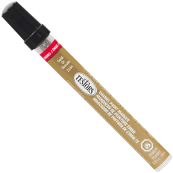 Testors Enamel Markers, 5-5/8", Gold, Pack Of 12 Markers
