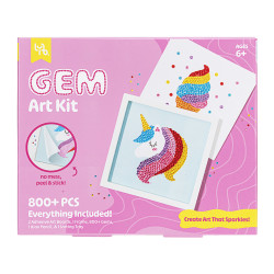 Little Yellow Bicycle® Ice Cream Gem Art Kit
