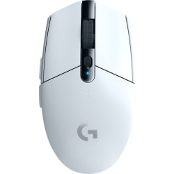 Logitech G305 LIGHTSPEED Wireless Gaming Mouse, White, 3CH528