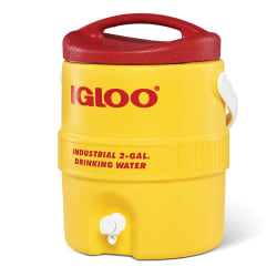 Igloo® 400 Series Cooler, 2 Gallon, Red/Yellow