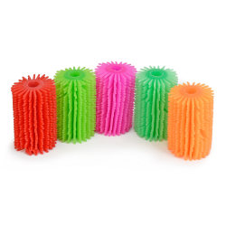 The Pencil Grip Spiky Grip Pencil Grips, 1", Assorted Colors, Set Of 100 Grips