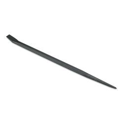 Aligning Pry Bar, 24 in, 3/4 in Stock, Straight Chisel/Straight Tapered Point