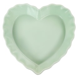 Martha Stewart Heart-Shaped Cake Pan, 11", Mint