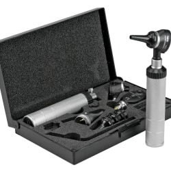 KaWe COMBILIGHT® C10 Otoscope And EUROLIGHT® E10 Ophthalmoscope Basic Kit, Silver
