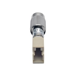Tripp Lite Optical Fiber Cable Tester Adapter FC/LC 62.5/125 M/F - Network adapter - FC multi-mode (M) to LC multi-mode (F) - fiber optic - 62.5 / 125 micron - silver, beige