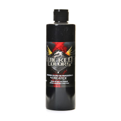 Createx Wicked Colors Airbrush Paint, 16 Oz, Black
