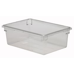 Cambro Camwear 9"D Food Storage Boxes, 18" x 26", Clear, Set Of 4 Boxes