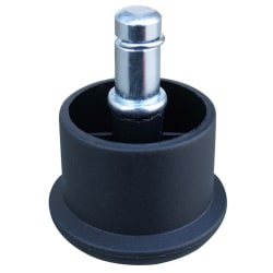 Boss Office Products Chair Glides, Black, Pack Of 5 Glides