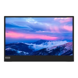 Lenovo L15 16" Class Full HD LCD Monitor - 16:9 - Raven Black - 15.6" Viewable - In-plane Switching (IPS) Technology - 66E4UCC1US