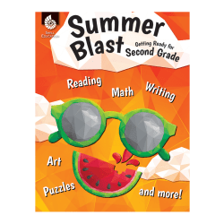 Shell Education Summer Blast Activity Book, Getting Ready For Grade 2