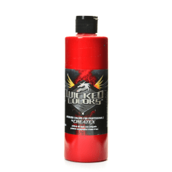 Createx Wicked Colors Airbrush Paint, Detail, 16 Oz, Scarlet