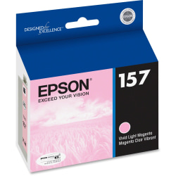 Epson® UltraChrome K3 T157620 Light Magenta Ink Cartridge