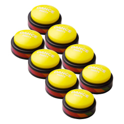 30 Second Dance Party Dance Party Button, Volume 1, Pack of 8
