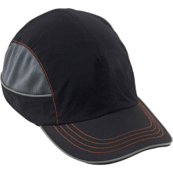 Ergodyne Skullerz® Bump Cap, 8950 Long Brim, Black