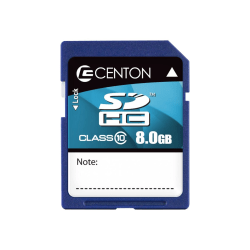 Centon MP Essential - Flash memory card - 8 GB - Class 10 - SDHC