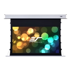 Elite Screens Evanesce Tension B Series ETB100HW2-E8 - Projection screen - ceiling mountable, in-ceiling mountable - motorized - 110 V - 100" (100 in) - 16:9 - CineWhite - white