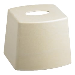 Erwyn Products My Earth Boutique Tissue Box Covers, 5-7/8"H x 6-1/2"W x 6-1/2"L, Natural, Total Qty 12