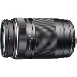 Olympus M.Zuiko - 75 mm to 300 mm - f/22 - f/6.7 - Telephoto Zoom Lens for Micro Four Thirds - 58 mm Attachment - 4x Optical Zoom - 2.7" Diameter - Black