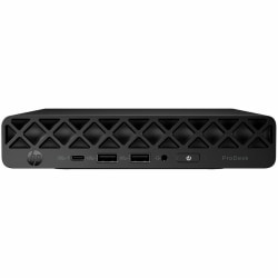 HP ProDesk 4 G1i Mini PC, Intel Core Ultra 7 265T, vPro Technology, 16 GB, 256 GB PCI Express NVMe SSD, Jack Black, D32LXUTABA