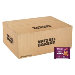 Nature's Bakery Minis Whole Wheat Original Fig Bars, 1 Oz, Total Qty 150