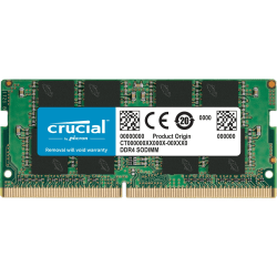 Crucial - DDR4 - module - 16 GB - SO-DIMM 260-pin - 2400 MHz / PC4-19200 - CL17 - 1.2 V - unbuffered - non-ECC