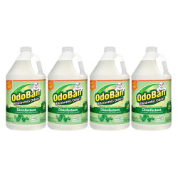 OdoBan® Odor Eliminator Disinfectant Concentrate, Original Eucalyptus Scent, 128 Oz Bottle, Case Of 4