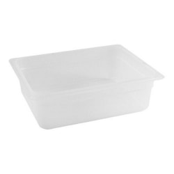 Cambro 1/2 Size Food Pan, Clear