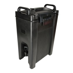 Carlisle Cateraide Insulated Beverage Server, 5 Gal, Black