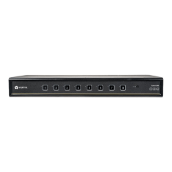 Avocent Cybex SC985 - KVM / audio switch - 8 x KVM / audio - 1 local user - desktop - AC 100 - 240 V