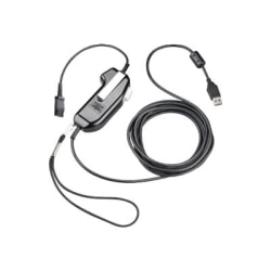 Poly SHS 2626-11 USB-PTT Secure Voice Monaural no Serial no PTT Selectable TAA - for Headset