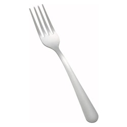 Winco Windsor Stainless Steel Flatware, Dinner Forks, Silver, Set Of 12 Forks