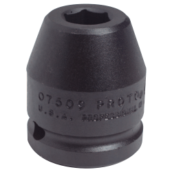 Proto Torqueplus Impact Sockets, 3/4 in Drive, 2 in Opening, 6 Points