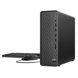 HP Slim S01-aF0056 Desktop PC, AMD Athlon, 8GB Memory, 1TB Hard Drive, Windows® 10 Home, 9EF25AA#ABA