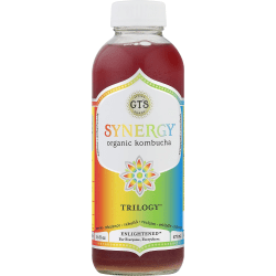 GT Synergy Organic Trilogy Kombucha, 10 Fl Oz, Pack Of 12 Drinks