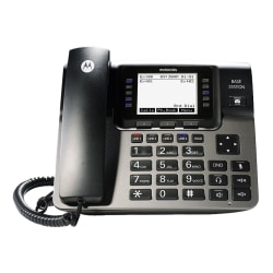 Motorola® 4-Line Desk Phone Base Station With Digital Answering System, ML1000