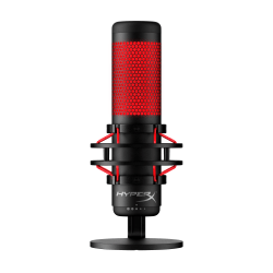 HyperX QuadCast USB Microphone, Red/Black, 4P5P6AA