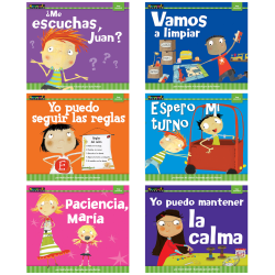 Newmark Learning MySELF Readers: I Am in Control of Myself, Spanish, Set Of 6 Books