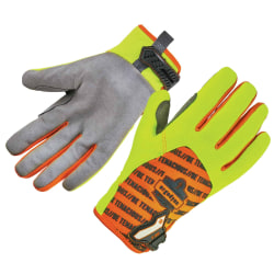 Ergodyne ProFlex 812 Standard Utility Gloves, Medium, Lime